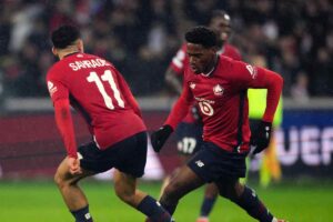 David esulta dopo aver messo a segno il gol