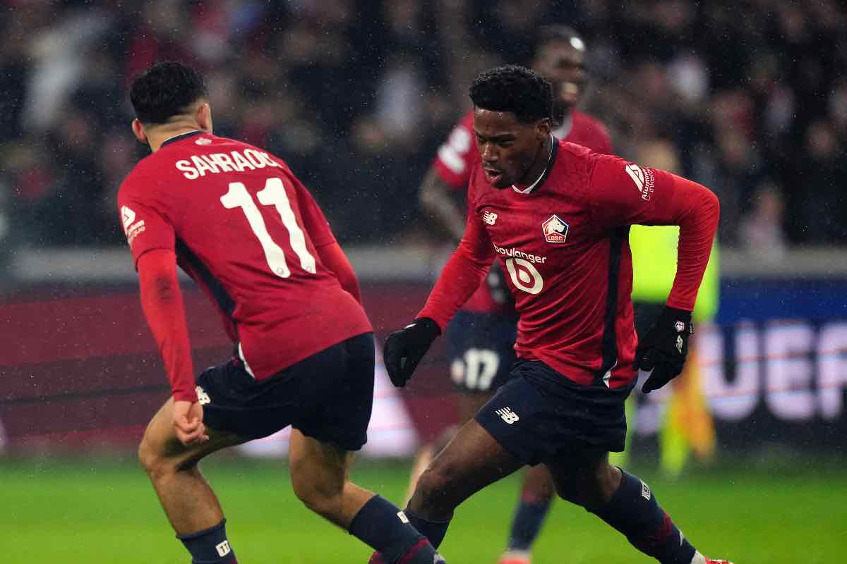 David esulta dopo aver messo a segno il gol