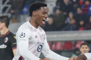 David esulta dopo un gol