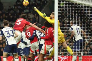 Mischia durante l'ultimo Tottenham-United