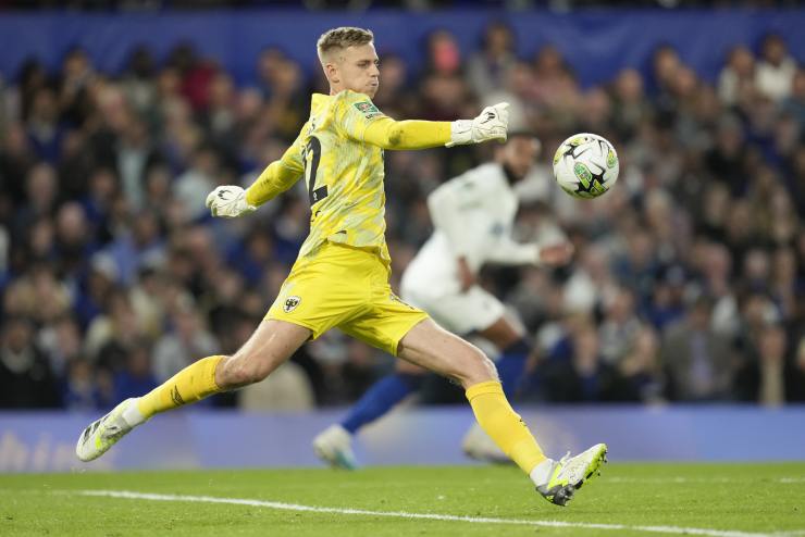 Un portiere del Wimbledon
