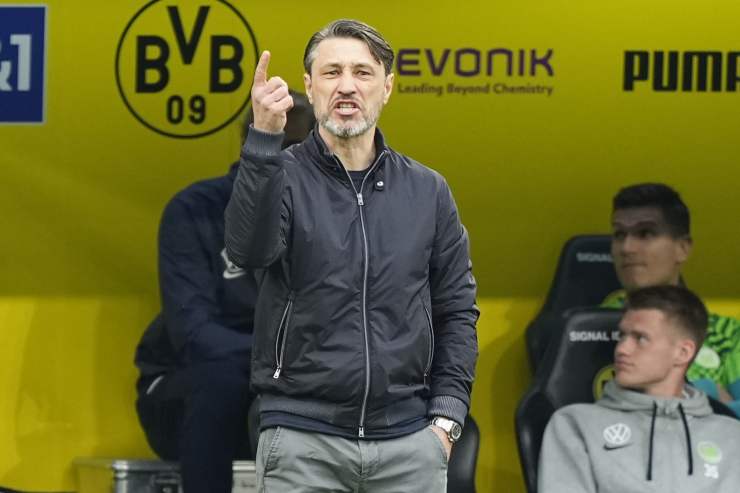 L'allenatore del Borussia Dortmund Kovac
