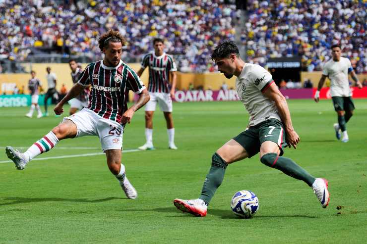 Azione difensiva del Fluminense