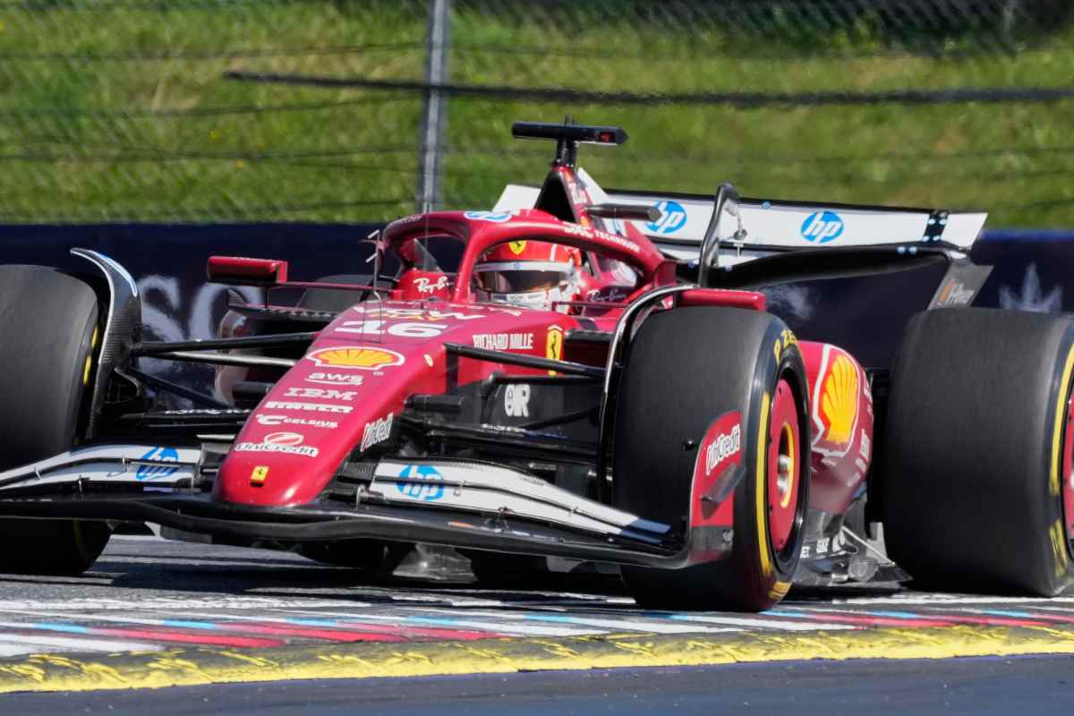 Charles Leclerc, pilota della Ferrari