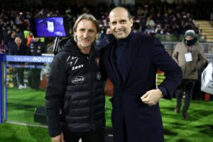 Davide Nicola e Massimiliano Allegri