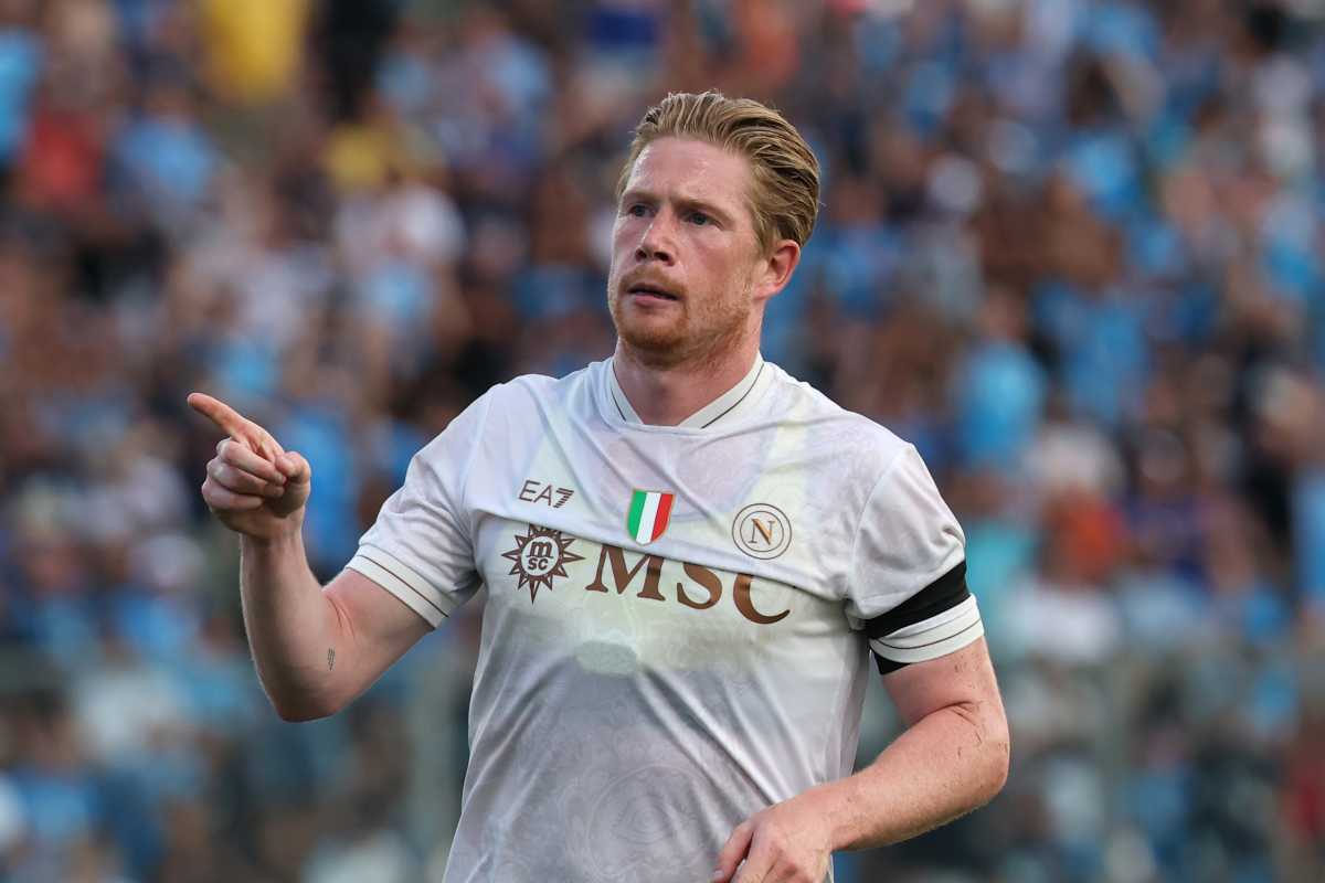 De Bruyne in gol nel corso dell'amichevole
