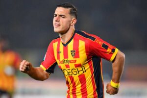 Nicola Krstovic, attaccante del Lecce