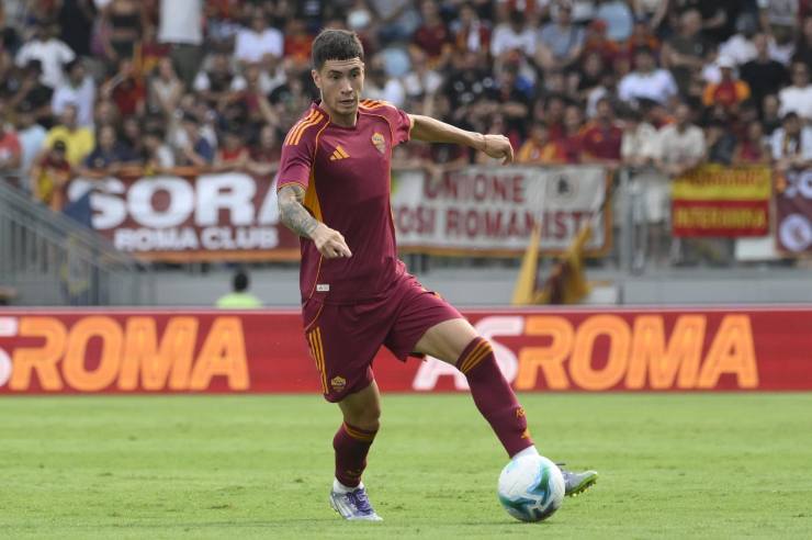 L'attaccante argentino della Roma, Matias Soulé