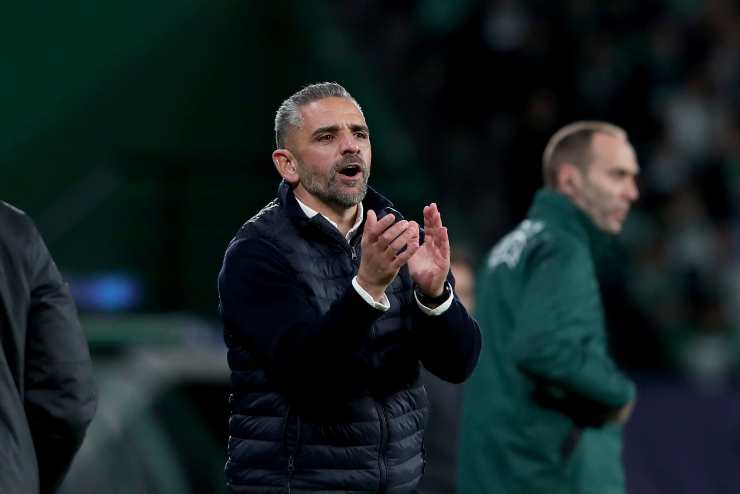Rui Borges incita i suoi ragazzi dalla panchina