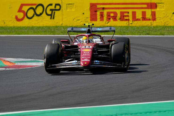 Lewis Hamilton, pilota della Ferrari