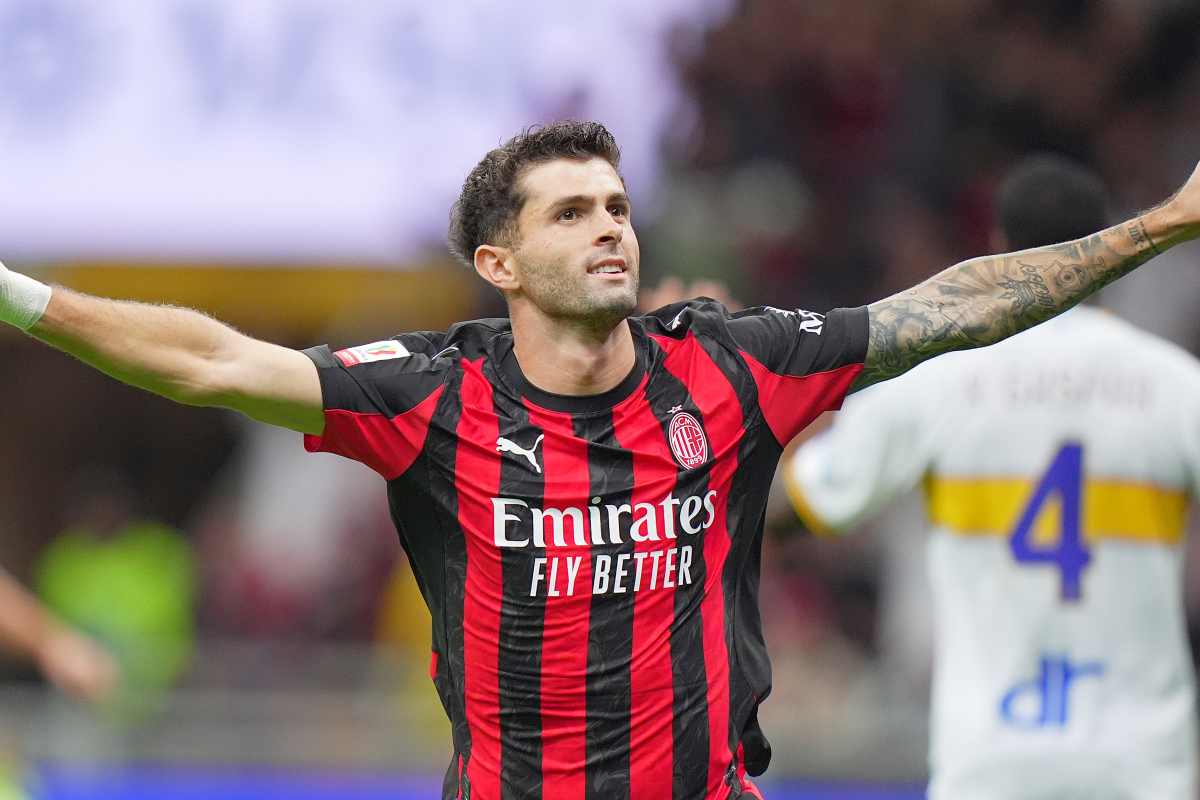 Pulisic esulta dopo il gol