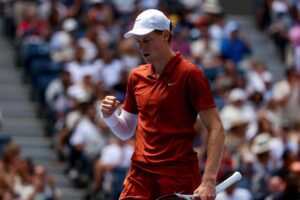 Sinner in campo allo US Open