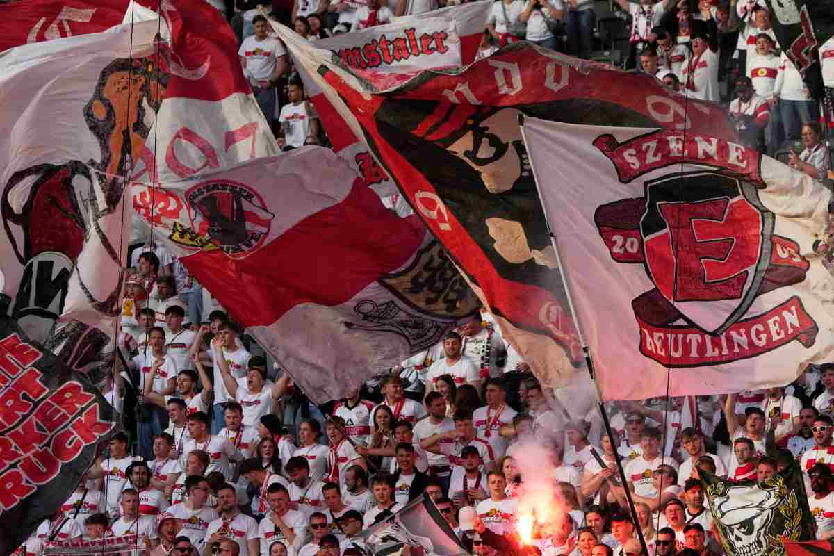 Tifosi dello Stoccarda sugli spalti
