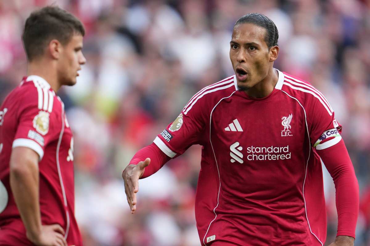 Van Dijk, difensore del Liverpool