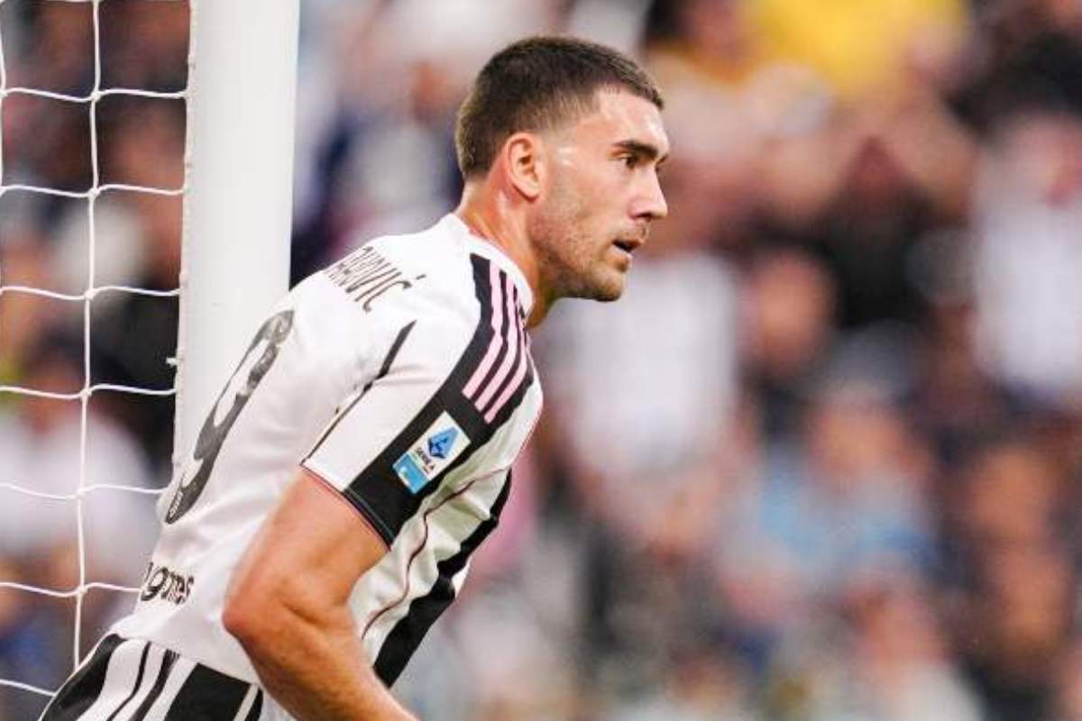 Dusan Vlahovic, attaccante della Juventus