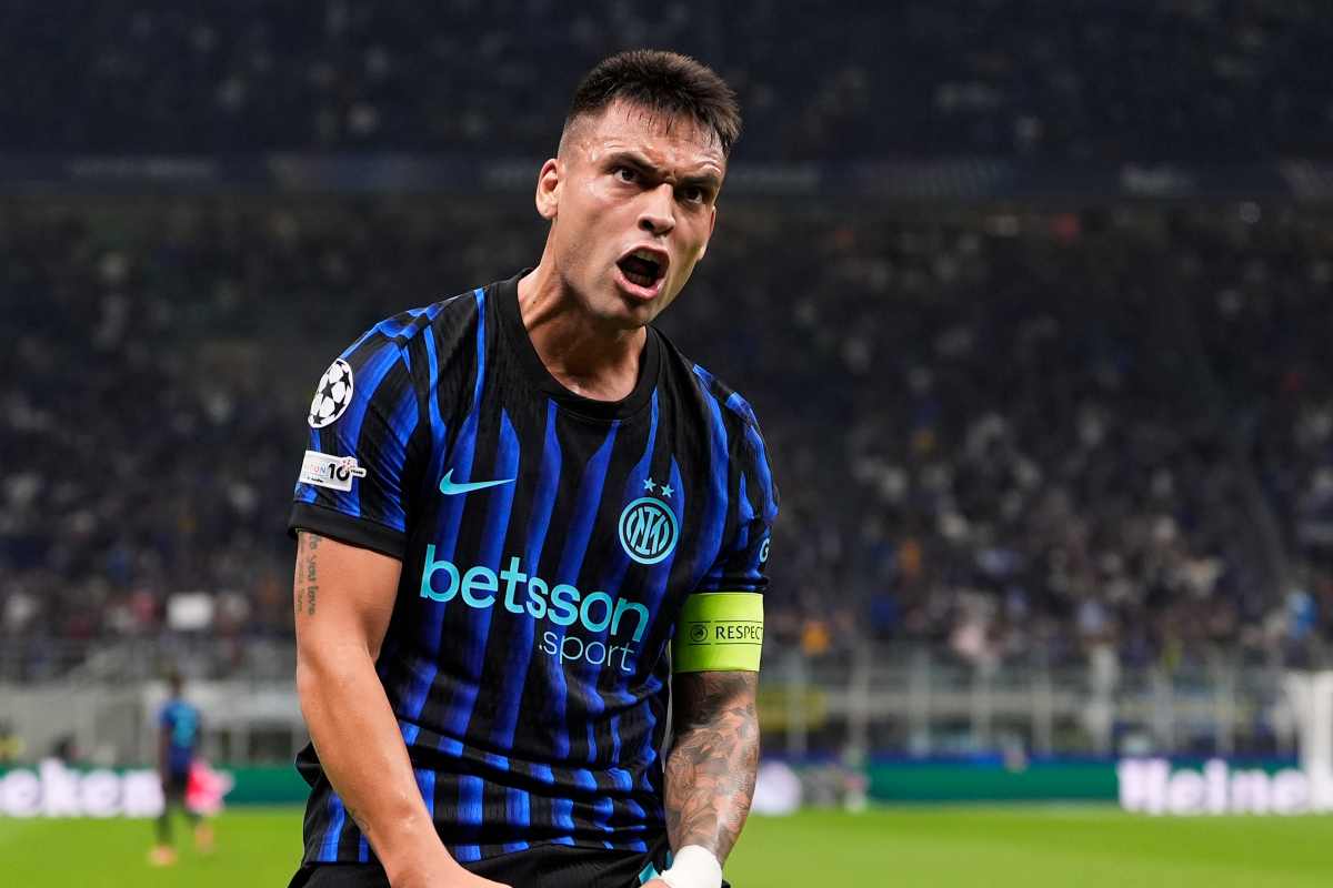 L'esultanza rabbiosa di Lautaro Martinez