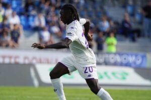 Moise Kean, attaccante della Fiorentina