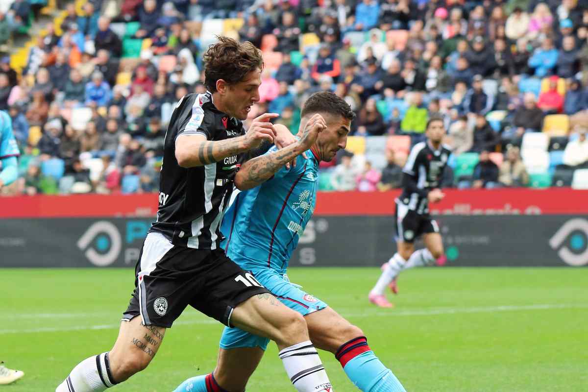 Zaniolo a contrasto