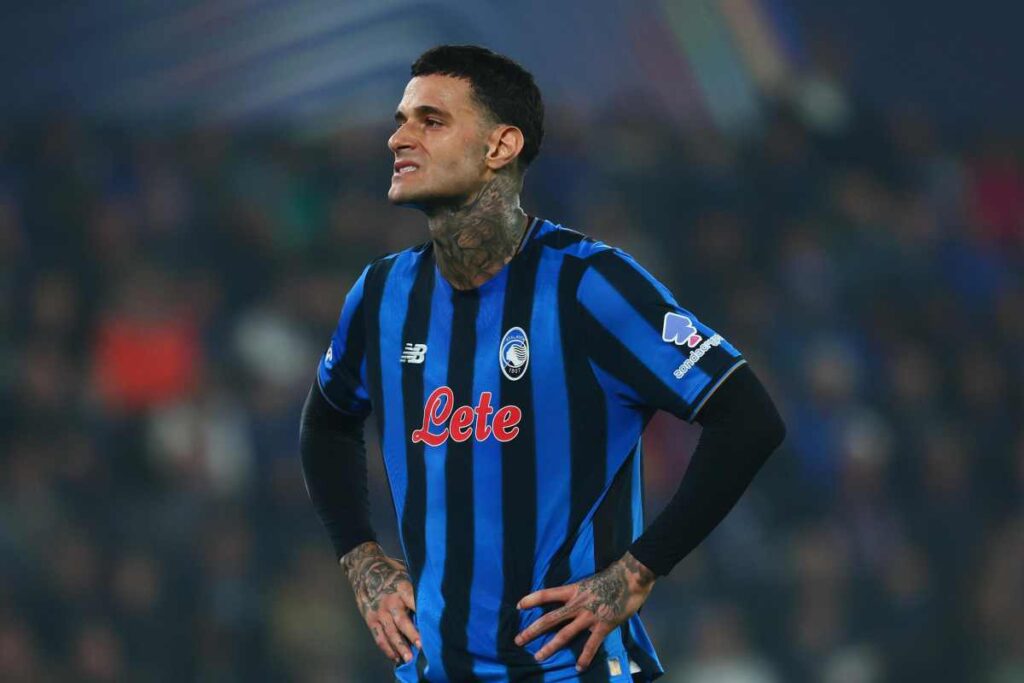 Gianluca Scamacca, attaccante dell'Atalanta