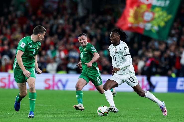 Rafa Leao punta il suo diretto marcatore