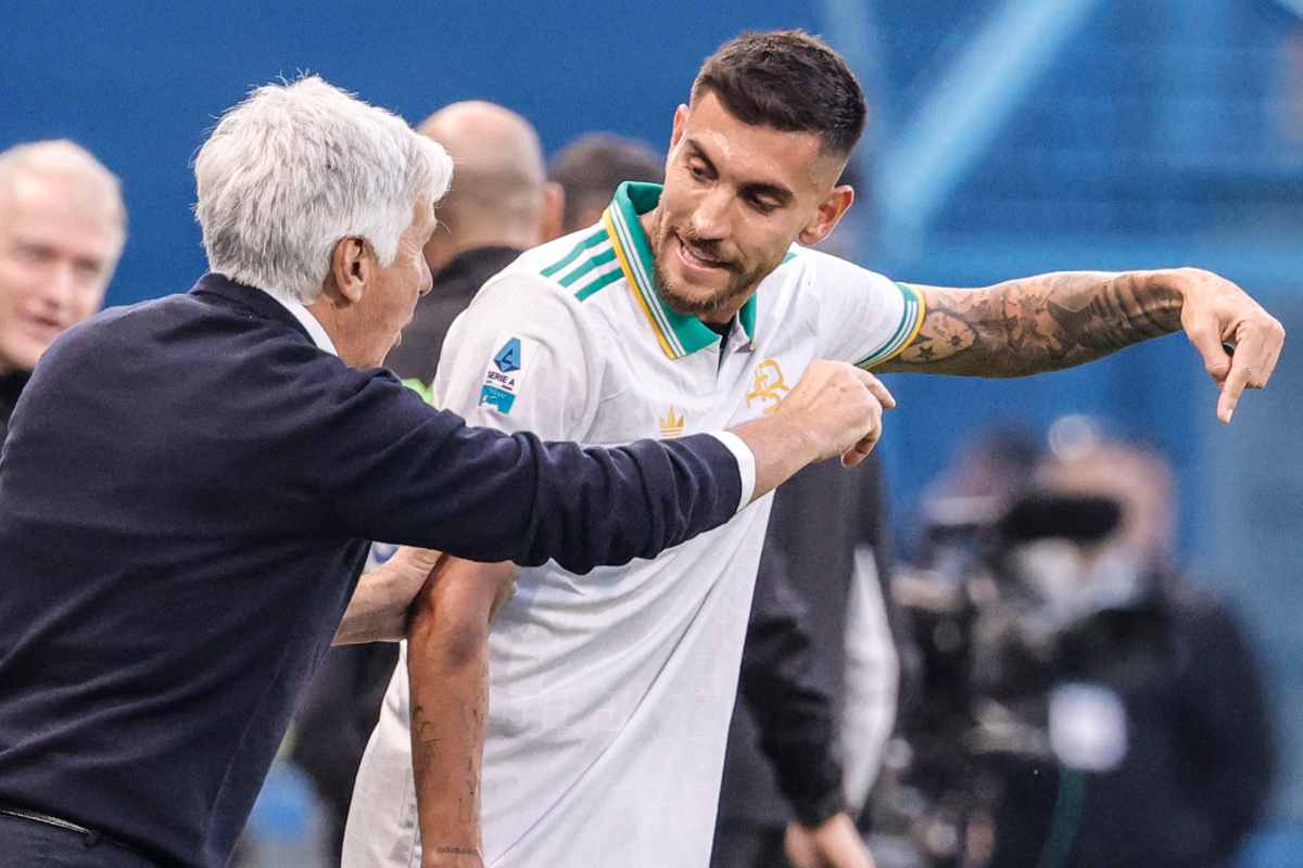 Gasperini a colloquio con Pellegrini