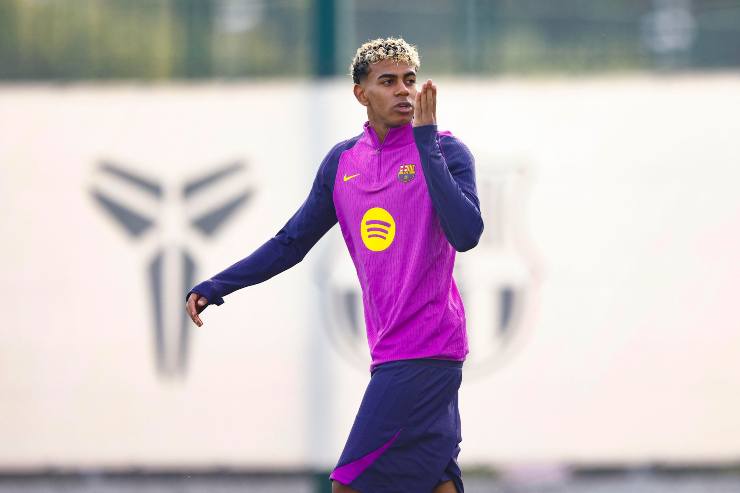 Lamine Yamal, attaccante del Barcellona