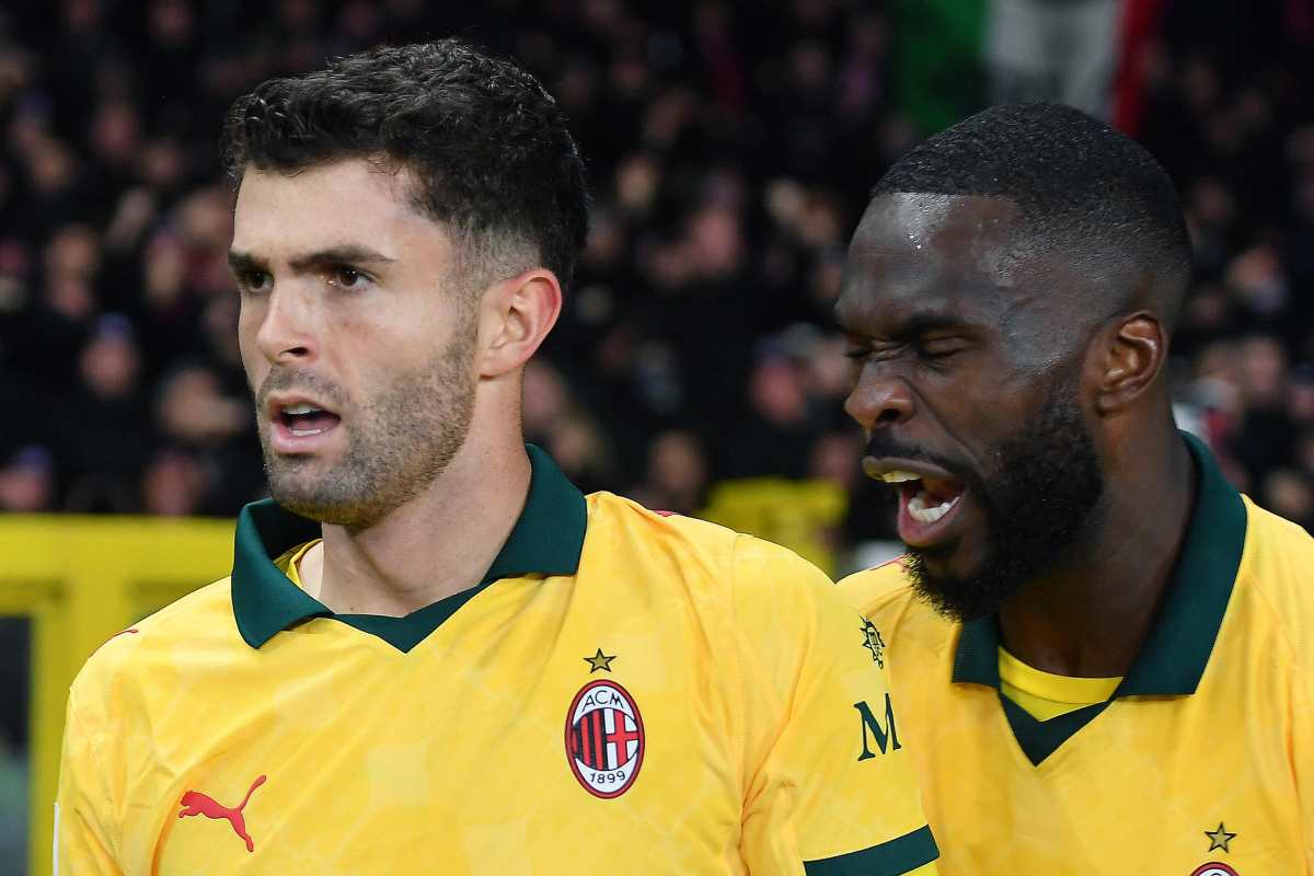 Pulisic esulta in compagnia di Tomori