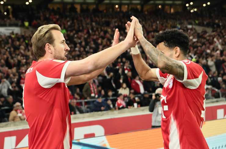 Kane e Luis Diaz esprimono tutta la loro gioia