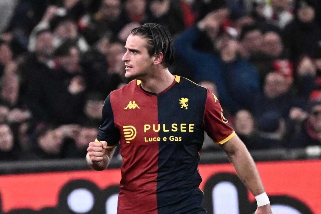 Colombo esprime tutta la sua gioia