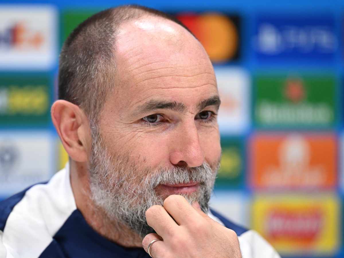 Igor Tudor in conferenza stampa