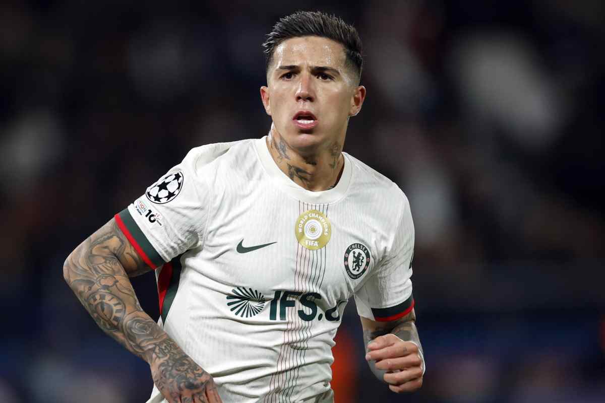 Enzo Fernandez, centrocampista del Chelsea