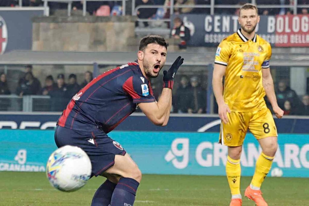 Orsolini contrariato