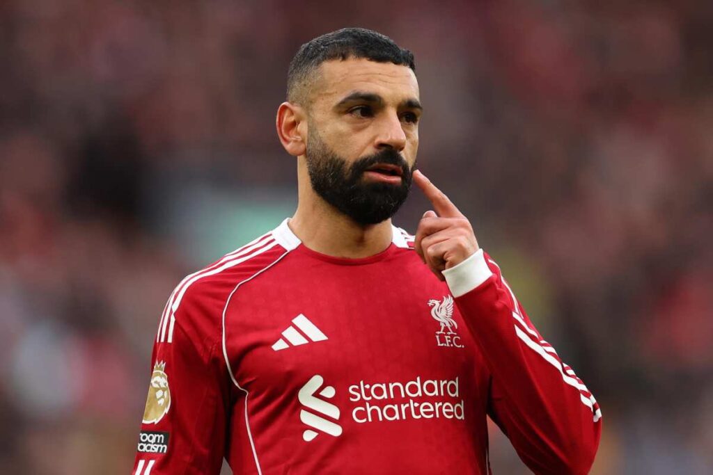 Momo Salah, attaccante del Liverpool