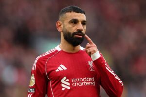 Momo Salah, attaccante del Liverpool