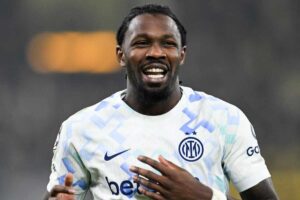 Marcus Thuram gioioso