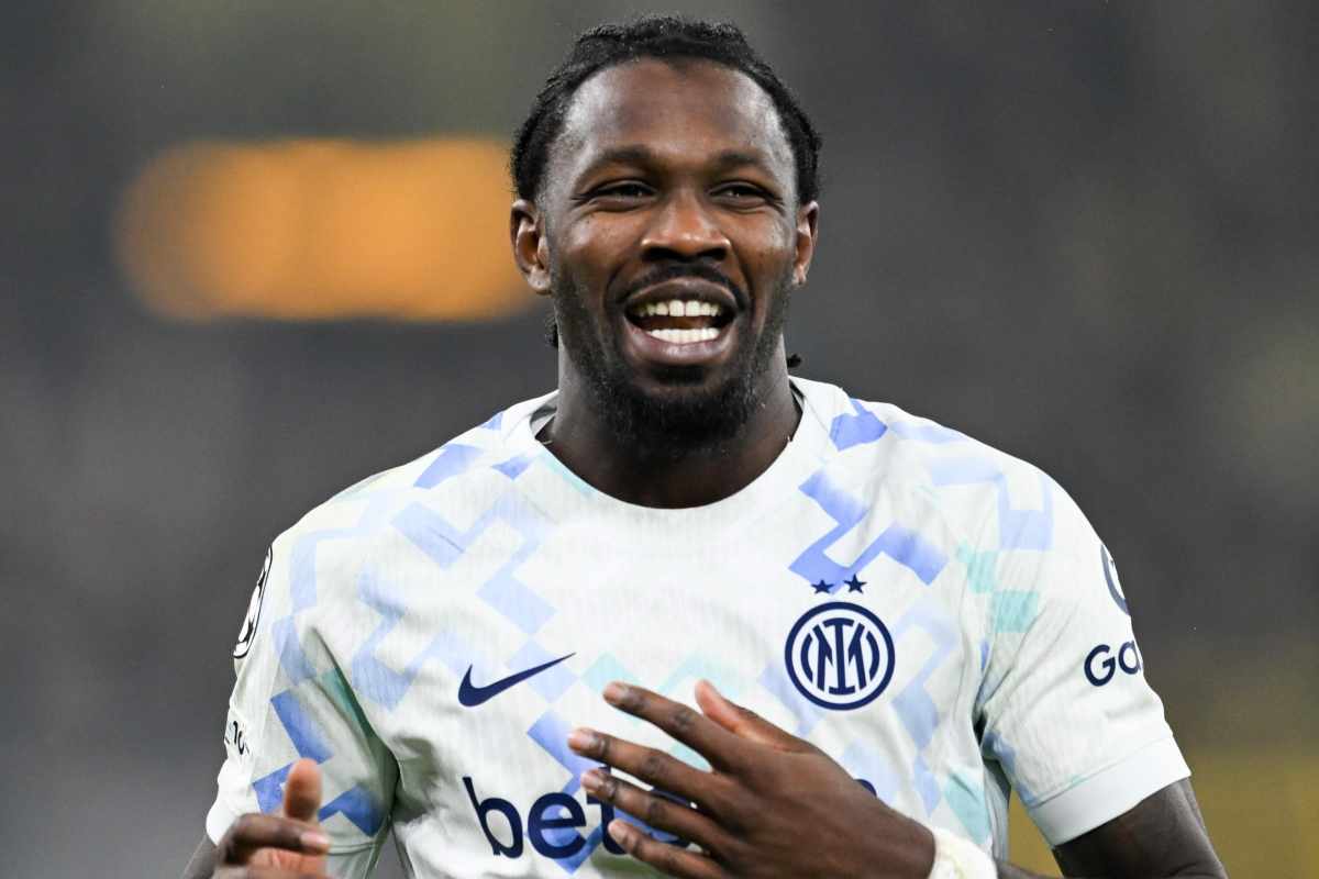 Marcus Thuram gioioso